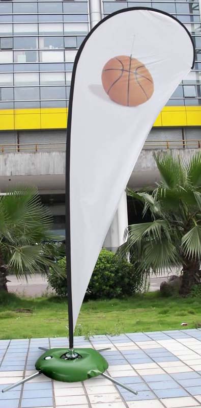 The beach flags look like p or q; so we named them pqflags, and someone named teardrop banners or bowhead banner